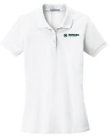 LK8000-Ladies Uniform Pique Polo - White